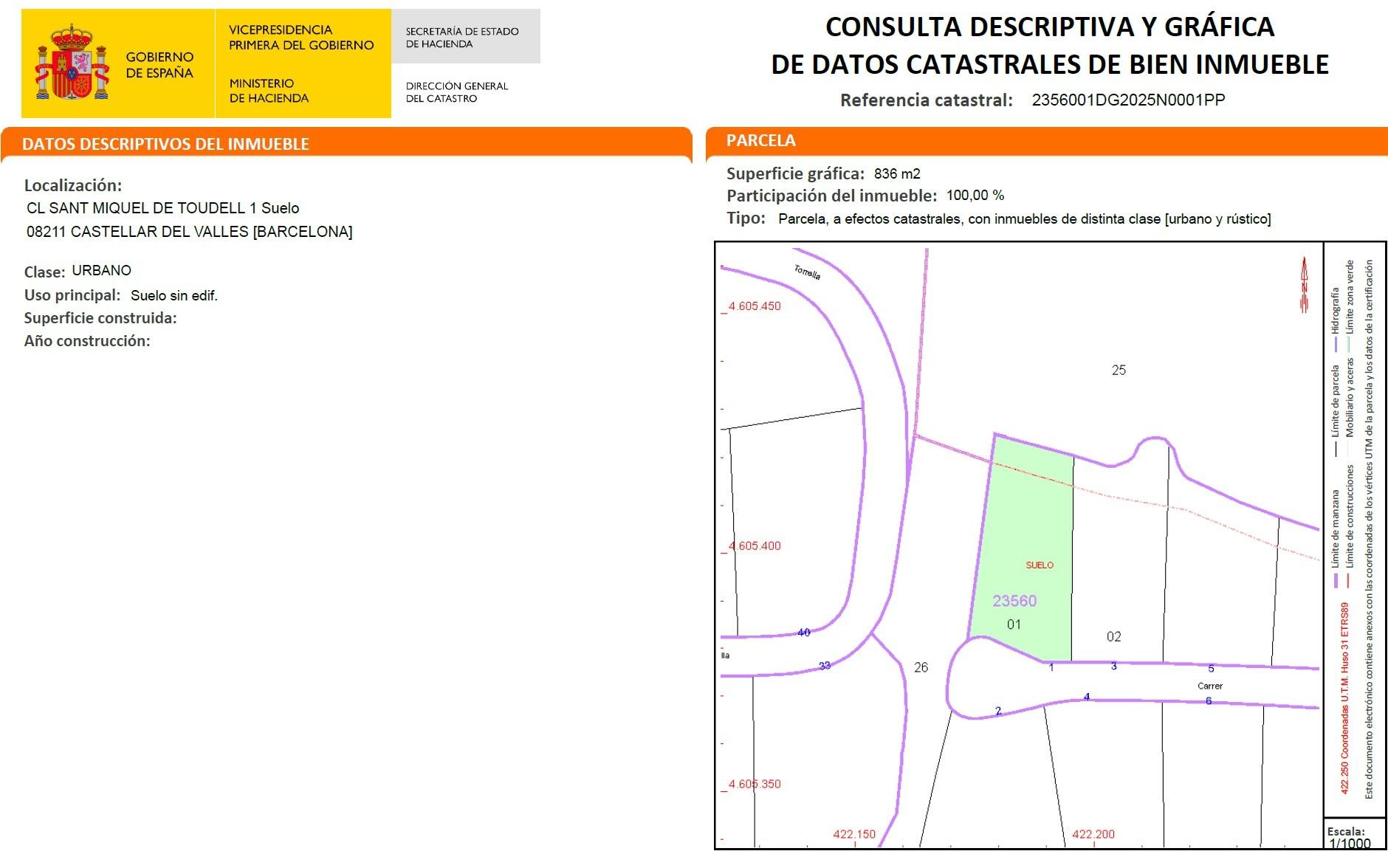 Foto 2 de Suelo urbano en Can Font – Castellar del Vallès