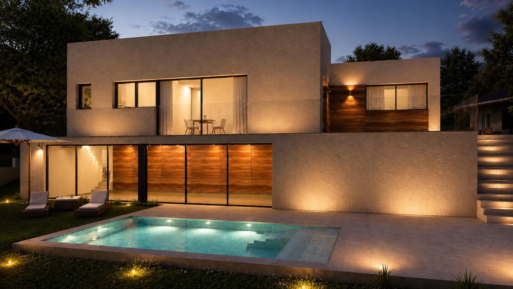 Foto 2 de Casa unifamiliar d'obra nova amb habitatge en una sola planta i piscina, lliurament a l'octubre de 2026 a Santa Eulàlia de Ronçana.